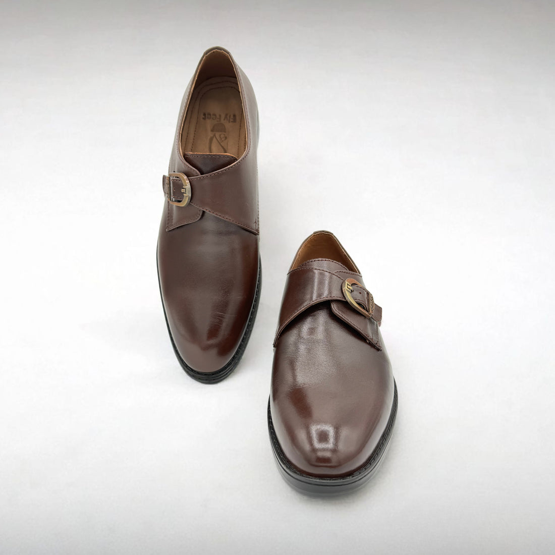 The Brown Leather Monk Strap – Classic & Elegant