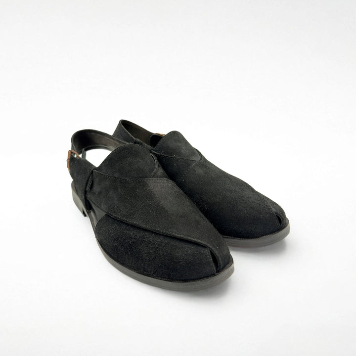 The Suede Leather Peshawari Chappal – Elegant & Timeless