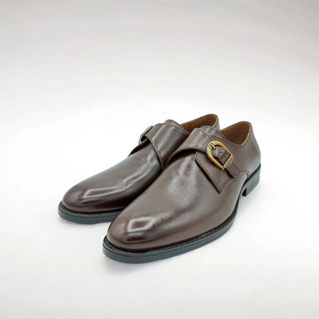 The Brown Leather Monk Strap – Classic & Elegant