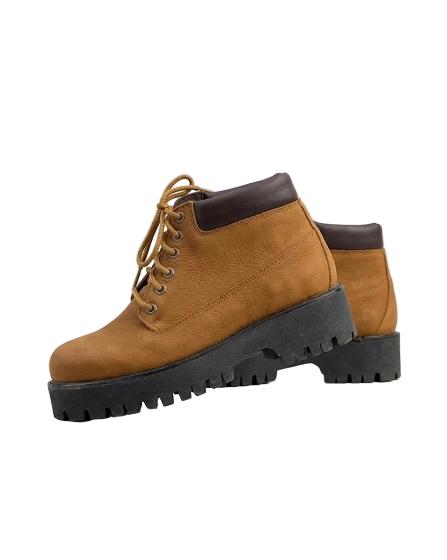 THe Velour Edge Boots