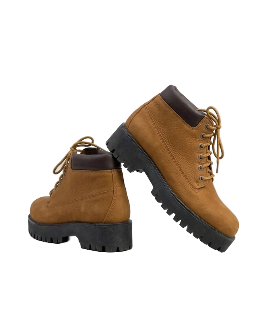 THe Velour Edge Boots