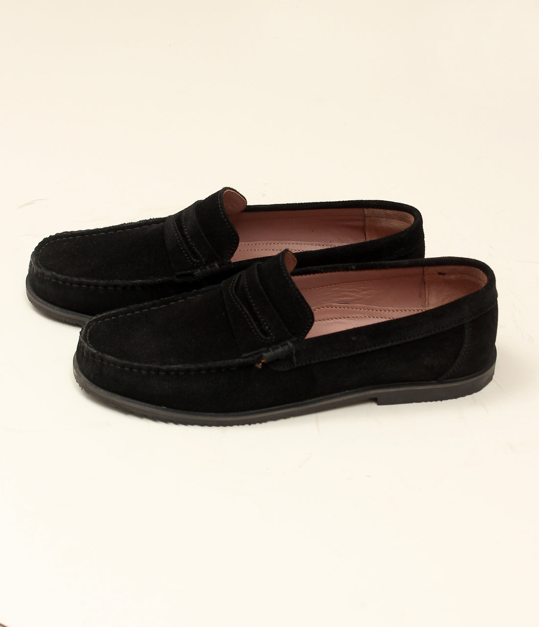 The Black Suede Loafer