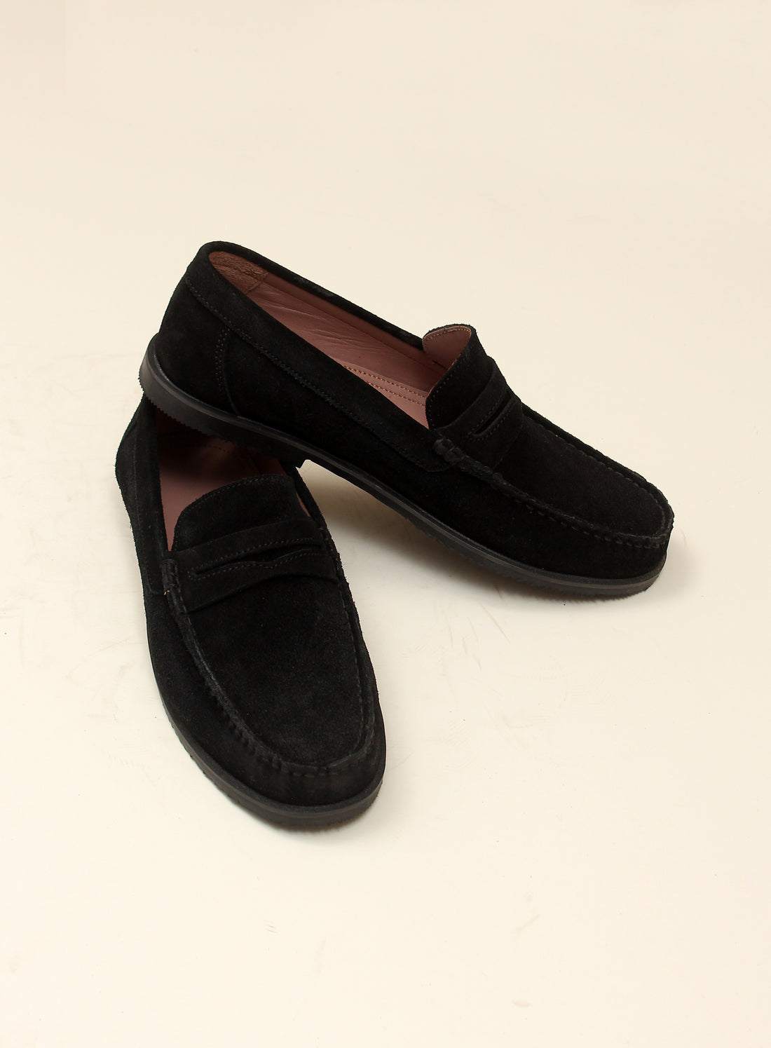 The Black Suede Loafer