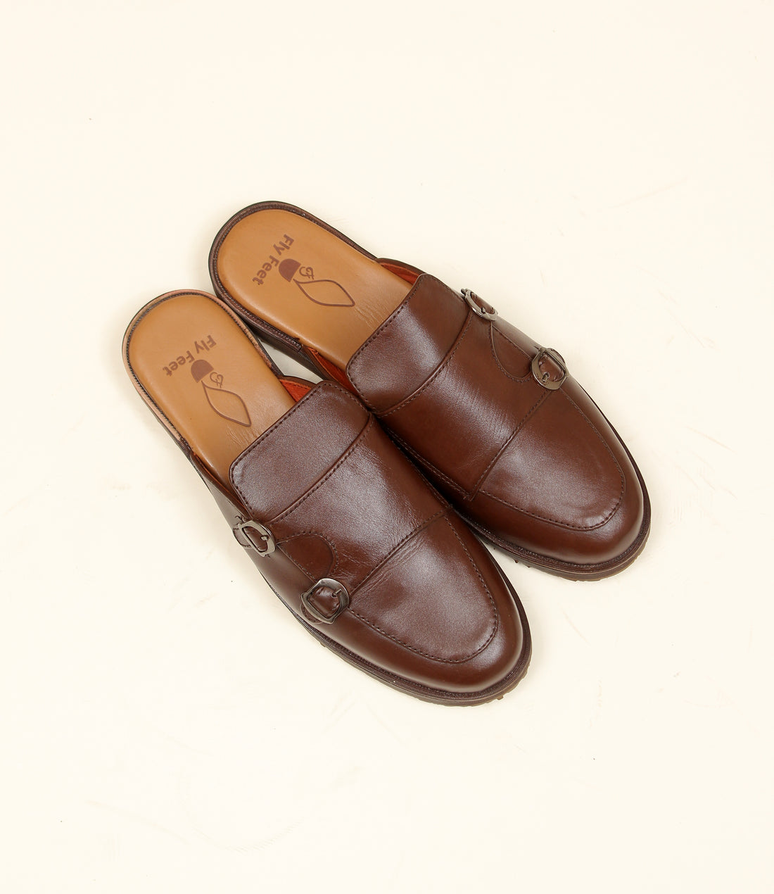 The Brown Leather Mules – Timeless Elegance & Comfort