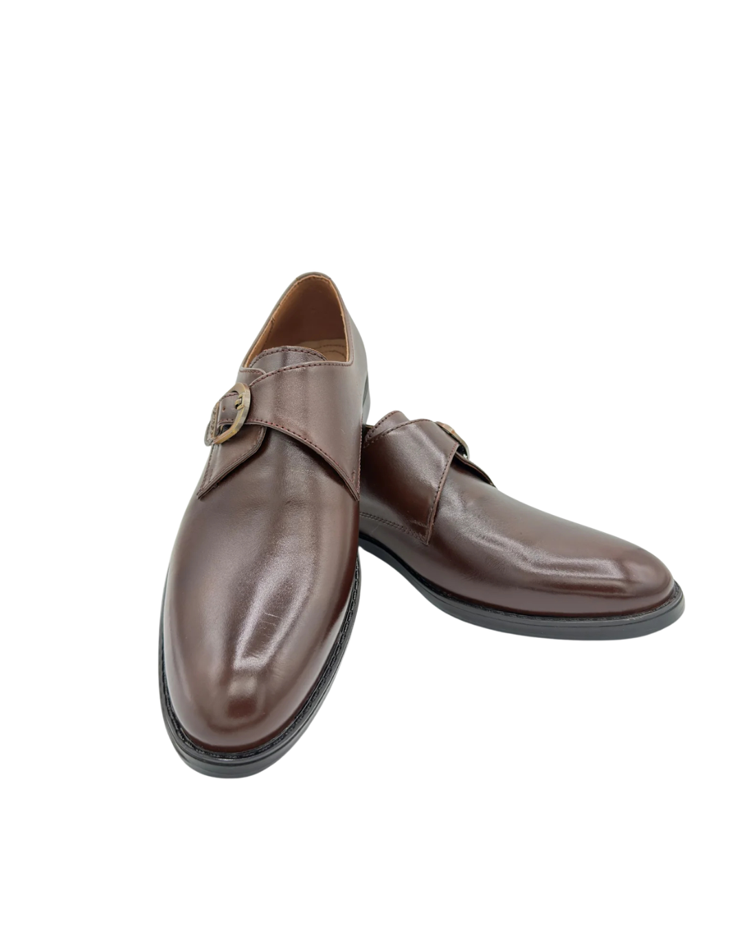 The Brown Leather Monk Strap – Classic & Elegant