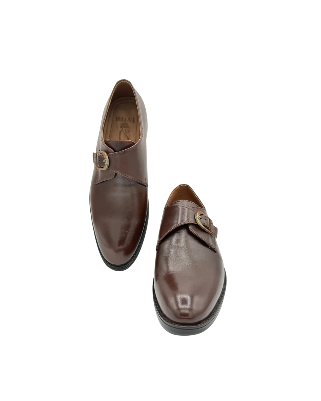 The Brown Leather Monk Strap – Classic & Elegant